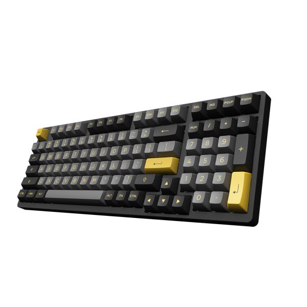Akko 3098b Plus Black Gold Rgb Kablosuz Hotswap Ingilizce Mekanik Gaming Klavye 4