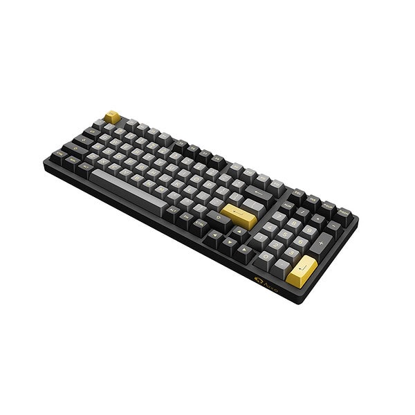 Akko 3098b Plus Black Gold Rgb Kablosuz Hotswap Ingilizce Mekanik Gaming Klavye 6