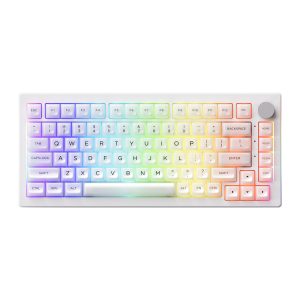 Akko 5075b Plus Shine Through Tkl Rgb Kablosuz Hotswap Mekanik Gaming Klavye 1