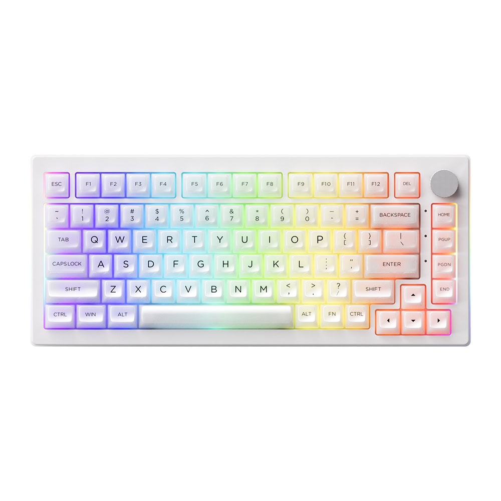 Akko 5075b Plus Shine Through Tkl Rgb Kablosuz Hotswap Mekanik Gaming Klavye 1
