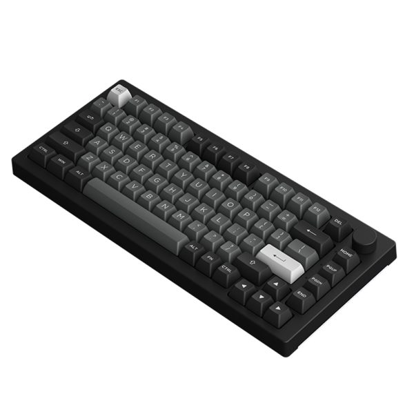 Akko 5075bp Black Silver Rgb Hotswap Mekanik Kablosuz Gaming Klavye 2