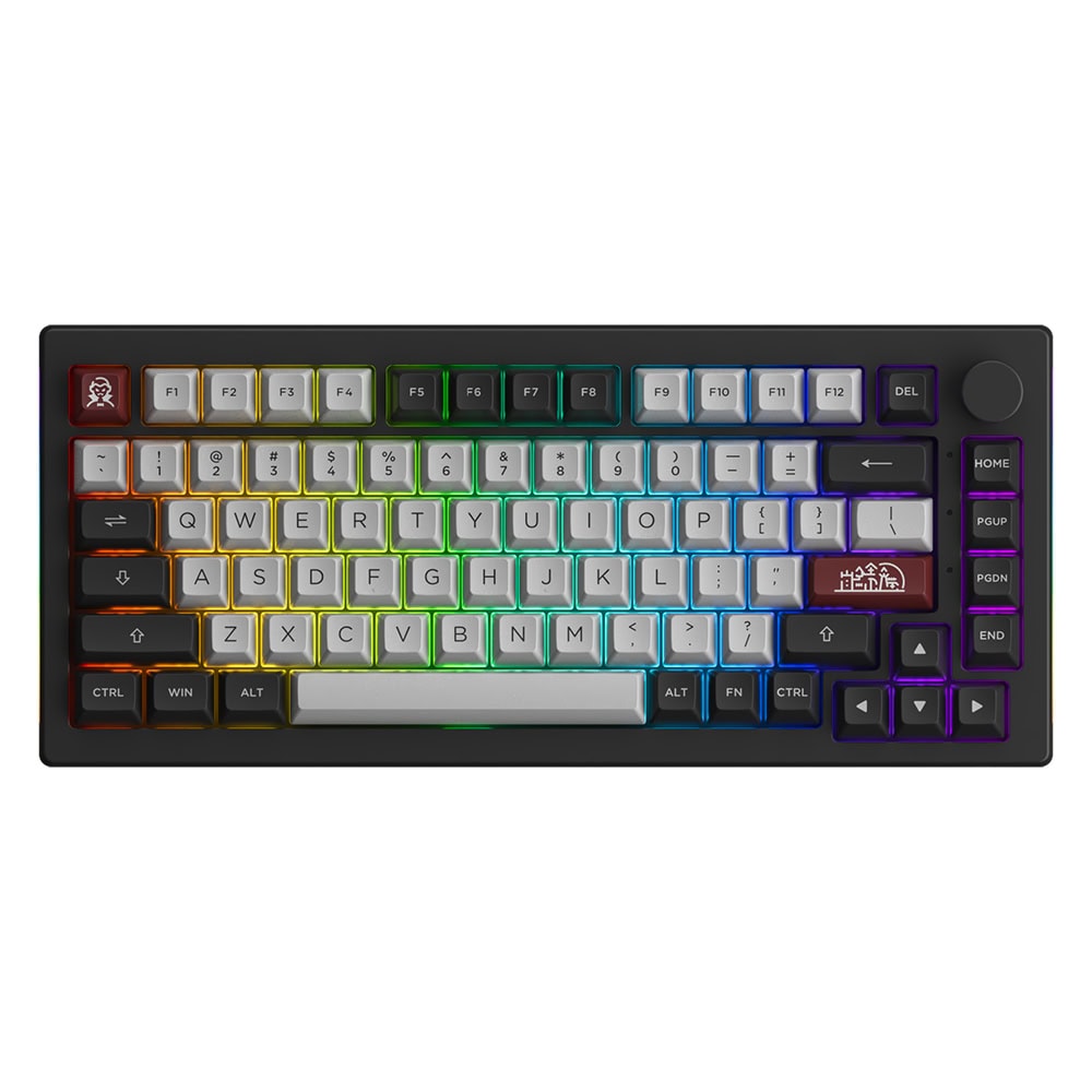 Akko 5075bp Dracula Castle Dracula Switch Rgb Hotswap Mekanik Kablosuz Gaming Klavye 1