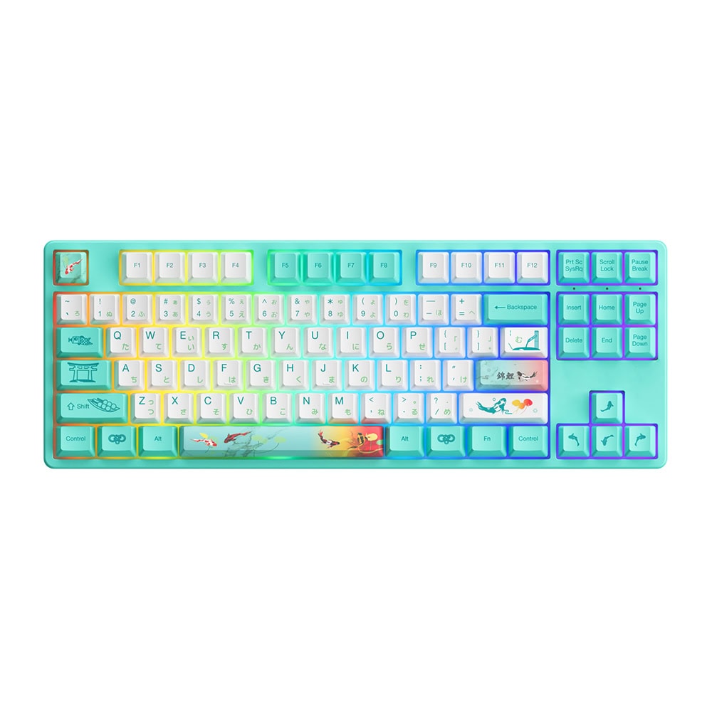 Akko 5087s Qmk Monets Pond Rgb Hotswap Ingilizce Mekanik Gaming Klavye 1
