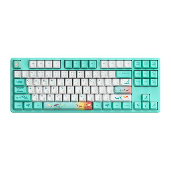 Akko 5087s Qmk Monets Pond Rgb Hotswap Ingilizce Mekanik Gaming Klavye 3