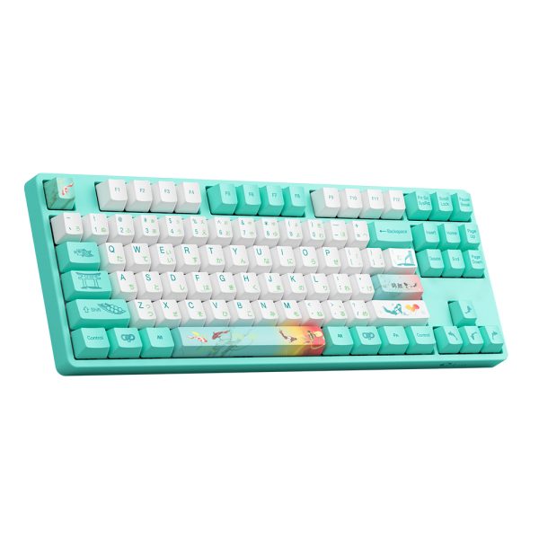 Akko 5087s Qmk Monets Pond Rgb Hotswap Ingilizce Mekanik Gaming Klavye 5