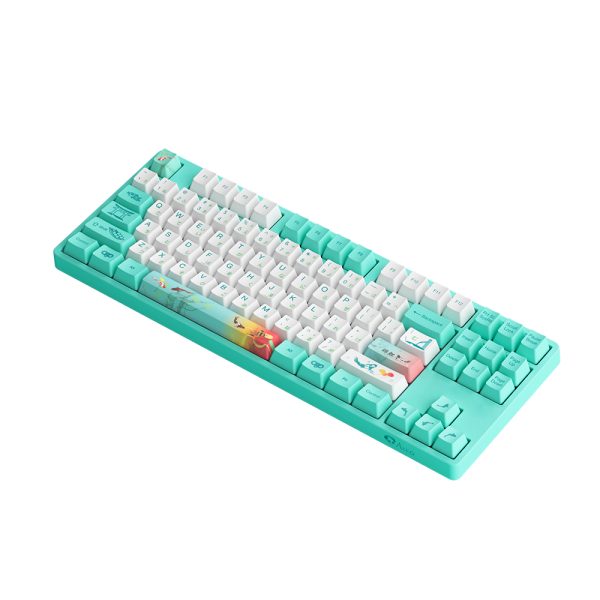 Akko 5087s Qmk Monets Pond Rgb Hotswap Ingilizce Mekanik Gaming Klavye 6