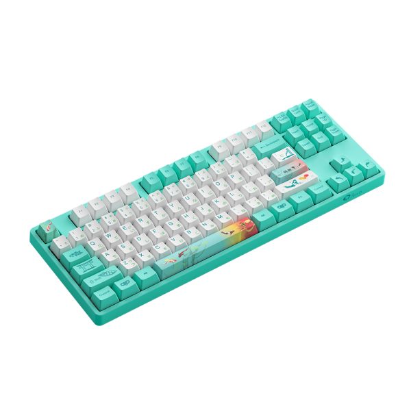Akko 5087s Qmk Monets Pond Rgb Hotswap Ingilizce Mekanik Gaming Klavye 7