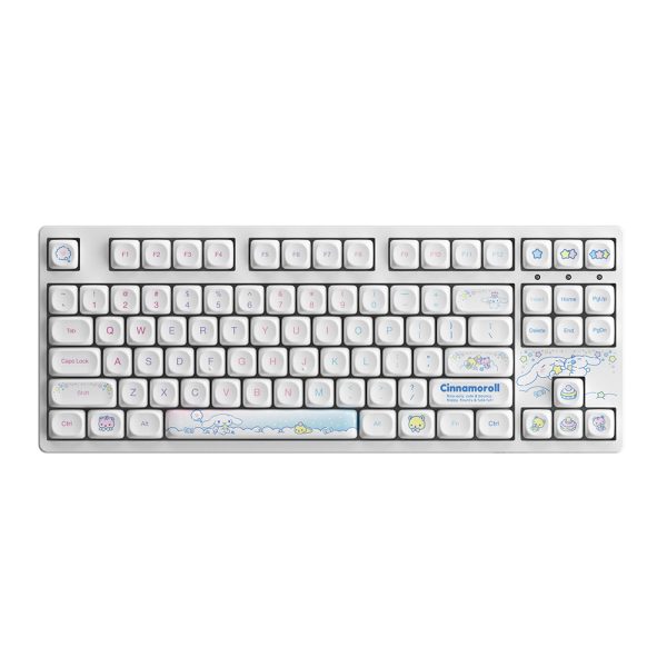Akko Cinnamoroll Star 3087 V3 Ingilizce Mekanik Gaming Klavye 3