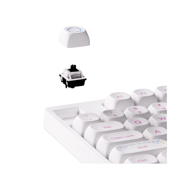 Akko Cinnamoroll Star 3087 V3 Ingilizce Mekanik Gaming Klavye 6