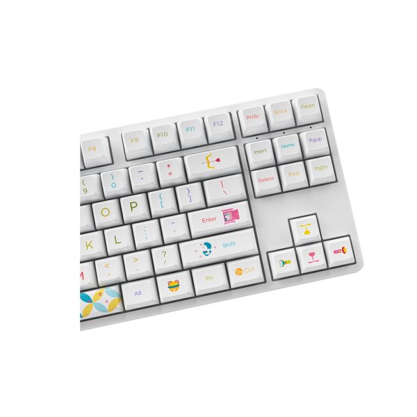 Akko Doraemon Rainbow 5087s Tkl Rgb Ingilizce Mekanik Gaming Klavye 10