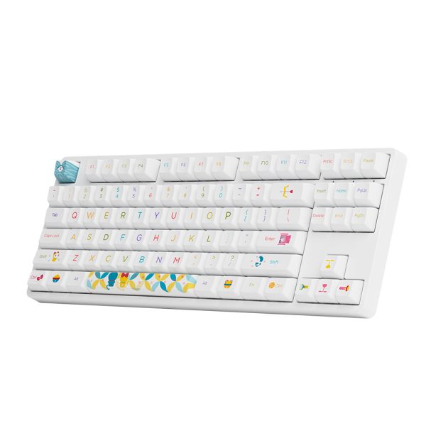 Akko Doraemon Rainbow 5087s Tkl Rgb Ingilizce Mekanik Gaming Klavye 4