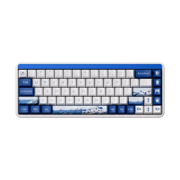 Akko Jin01 Santorini Rgb Kablosuz Hotswap Ingilizce Mekanik Gaming Klavye Y3