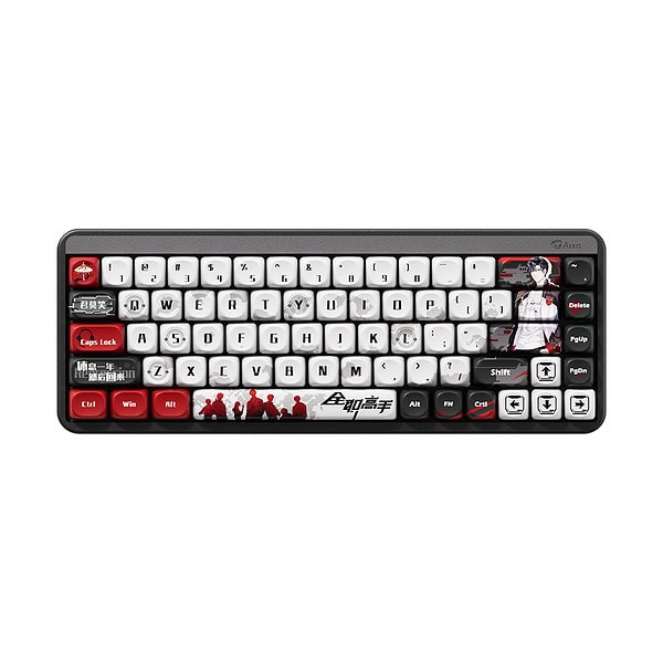 Akko Jin01 The Kings Avatar Ye Xiu Rgb Kablosuz Hotswap Ingilizce Mekanik Gaming Klavye Y2