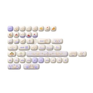 Akko Magic Lop Bunny Pbt 138 Adet Keycap Set 2