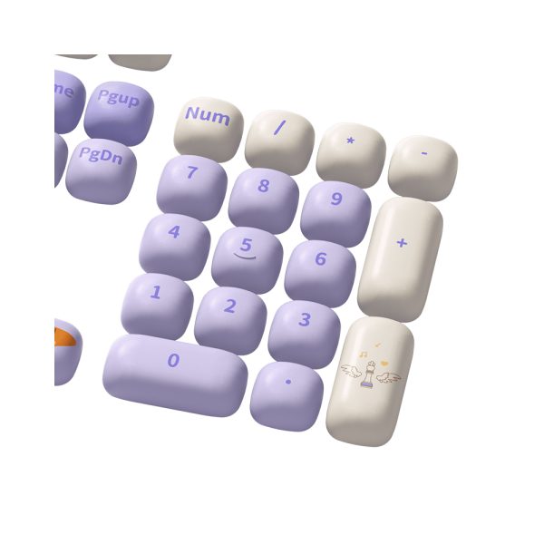 Akko Magic Lop Bunny Pbt 138 Adet Keycap Set 5