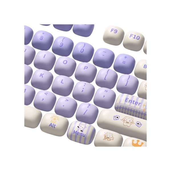 Akko Magic Lop Bunny Pbt 138 Adet Keycap Set 6