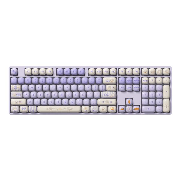 Akko Magic Lop Bunny Pbt 138 Adet Keycap Set 8