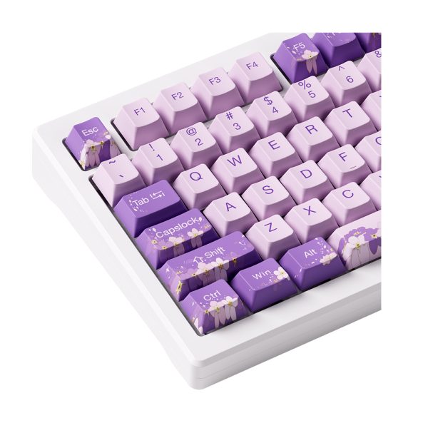 Akko Mod 007 He Pc Purple Melody Hall Effect Rgb Ingilizce Mekanik Gaming Klavye Y9