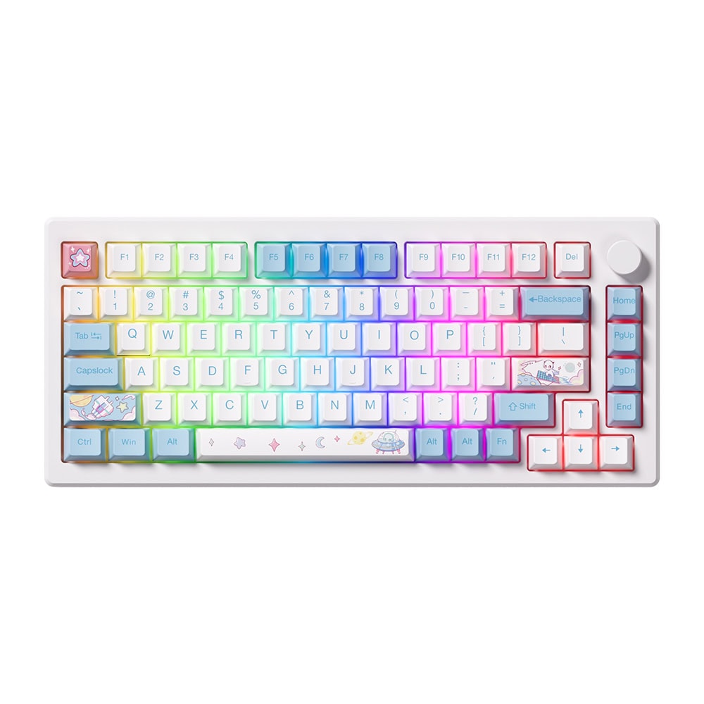 Akko Mod 007 He Pc Stellar Journey Hall Effect Rgb Ingilizce Mekanik Gaming Klavye Y1