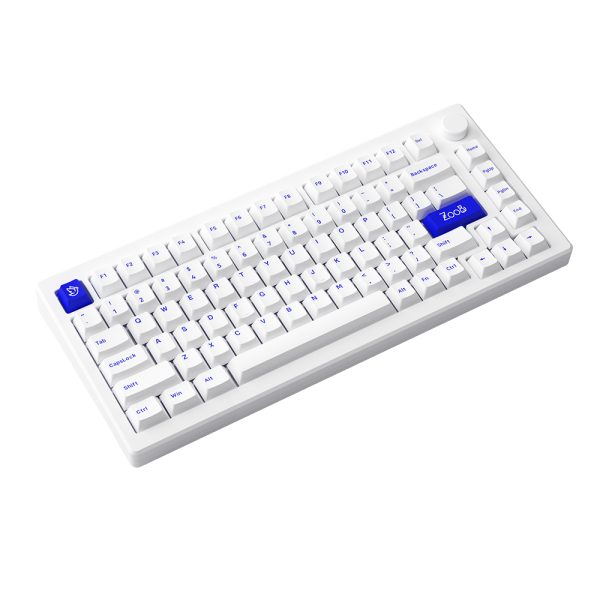 Akko Mod 007b Pc Blue On White Rgb Kablosuz Hotswap Ingilizce Mekanik Gaming Klavye Y5
