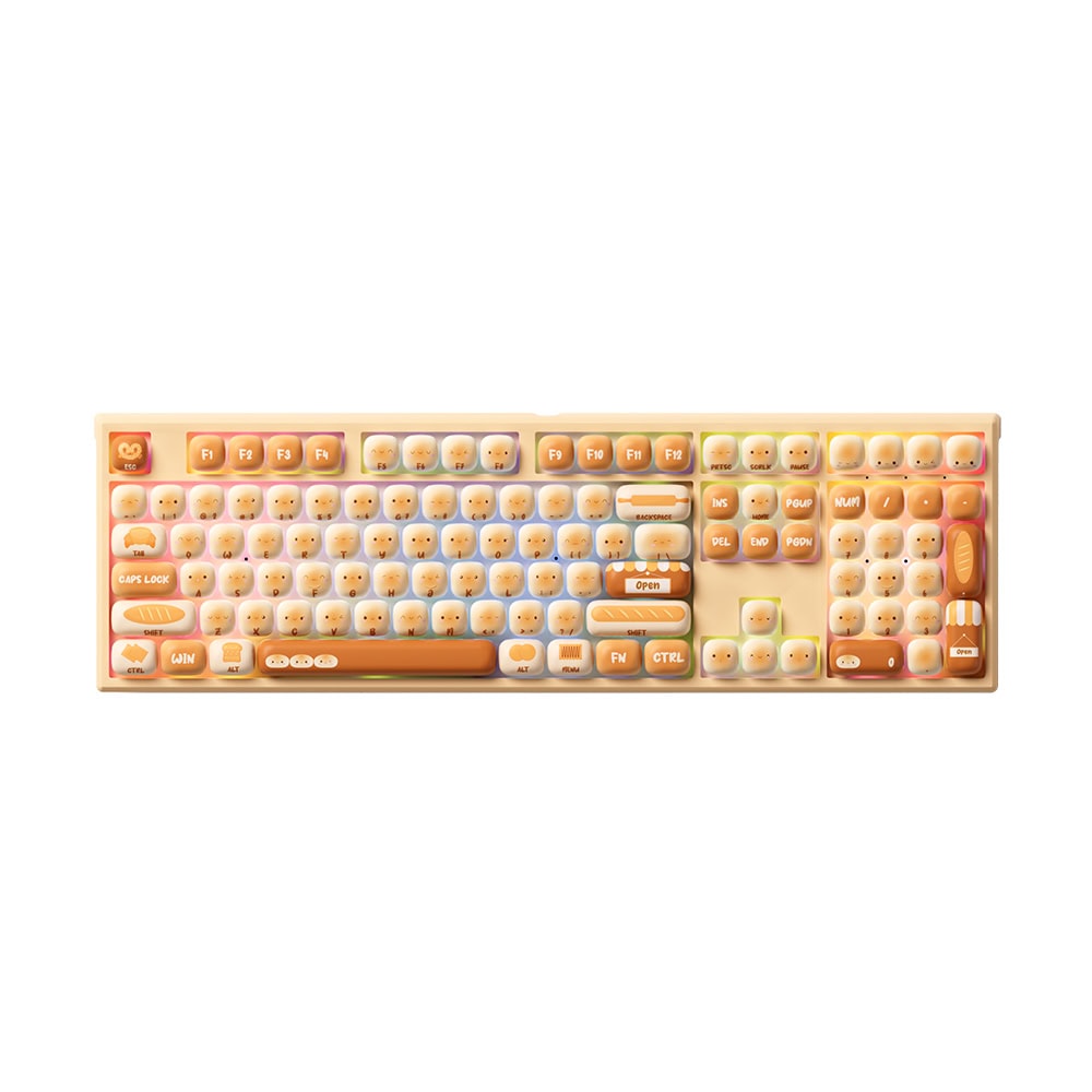 Akko Monsgeek Mg108b Bun Wonderland Rgb Kablosuz Hotswap Mekanik Gaming Klavye 1