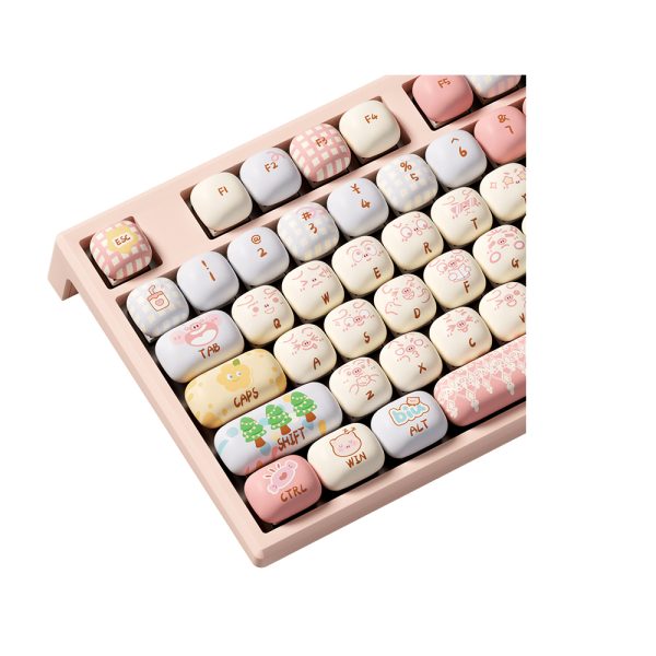 Akko Monsgeek Mg108b Piggy Party Rgb Kablosuz Hotswap Mekanik Gaming Klavye 7