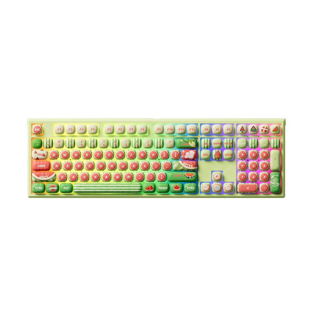 Akko Monsgeek Mg108b Watermelon Rgb Kablosuz Hotswap Mekanik Gaming Klavye 1