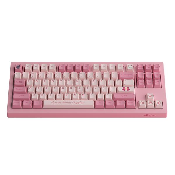 Akko Sailor Moon Crystal 5087b V2 Tkl Rgb Kablosuz Hotswap Ingilizce Mekanik Gaming Klavye 2
