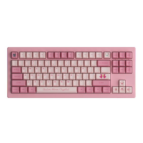 Akko Sailor Moon Crystal 5087b V2 Tkl Rgb Kablosuz Hotswap Ingilizce Mekanik Gaming Klavye 3