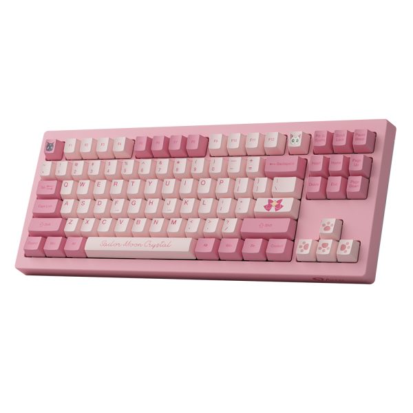 Akko Sailor Moon Crystal 5087b V2 Tkl Rgb Kablosuz Hotswap Ingilizce Mekanik Gaming Klavye 7