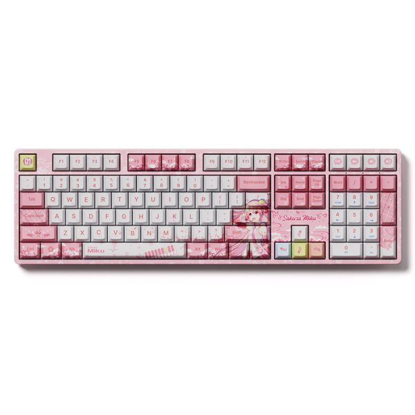 Akko Sakura Miku 5108b Plus Rgb Hotswap Mekanik Kablosuz Gaming Klavye 3