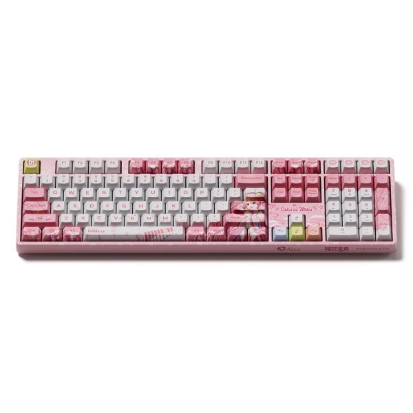 Akko Sakura Miku 5108b Plus Rgb Hotswap Mekanik Kablosuz Gaming Klavye 4