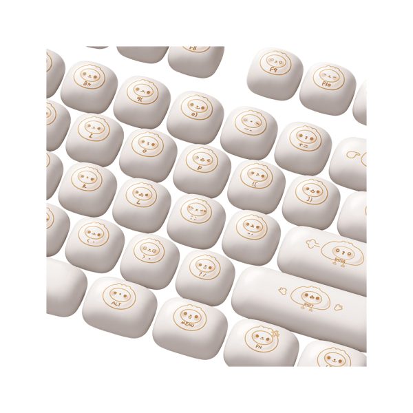 Akko Steamed Buns Pbt 138 Adet Keycap Set 3