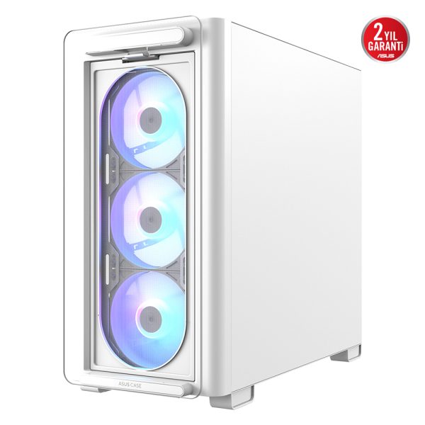 Asus A23 Plus Tg Argb Temperli Cam Usb 3 2 Mid Tower Matx Beyaz Gaming Kasa 3