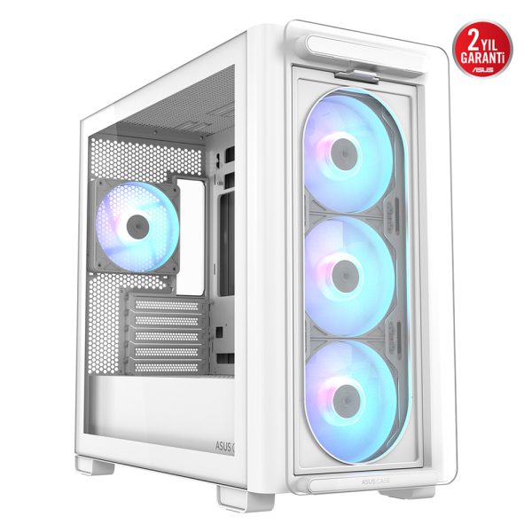 Asus A23 Plus Tg Argb Temperli Cam Usb 3 2 Mid Tower Matx Beyaz Gaming Kasa 4