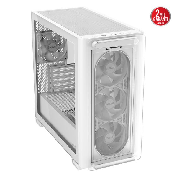 Asus A23 Plus Tg Argb Temperli Cam Usb 3 2 Mid Tower Matx Beyaz Gaming Kasa 5