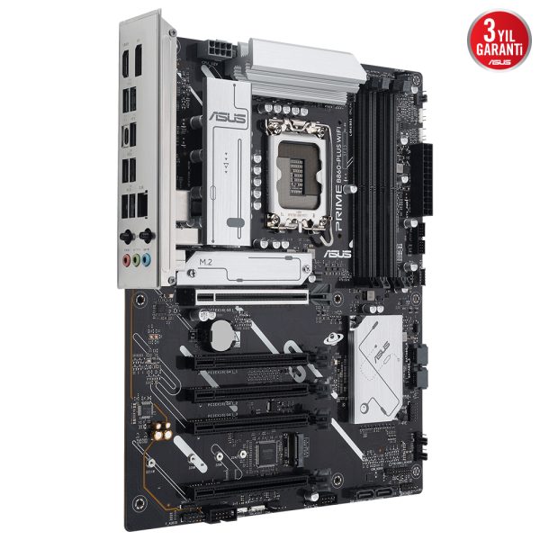 Asus Prime B860 Plus Wifi 8200mhz Oc Ddr5 Soket Lga1851 M 2 Hdmi Dp Atx Anakart 3
