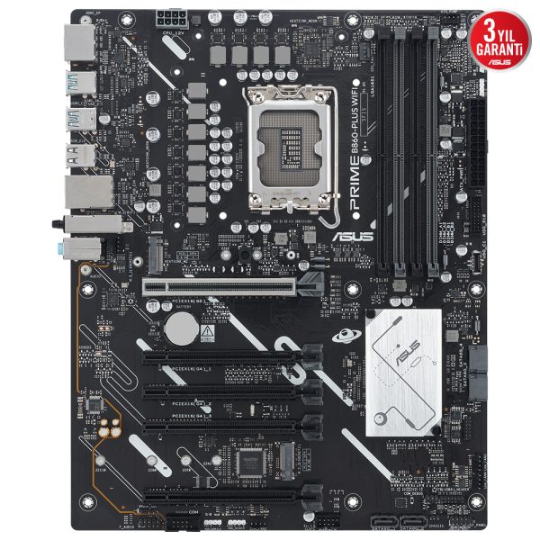 Asus Prime B860 Plus Wifi 8200mhz Oc Ddr5 Soket Lga1851 M 2 Hdmi Dp Atx Anakart 7