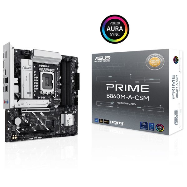 Asus Prime B860m A Csm 8666mhz Oc Ddr5 Soket Lga1851 M 2 Hdmi Dp Matx Anakart 1
