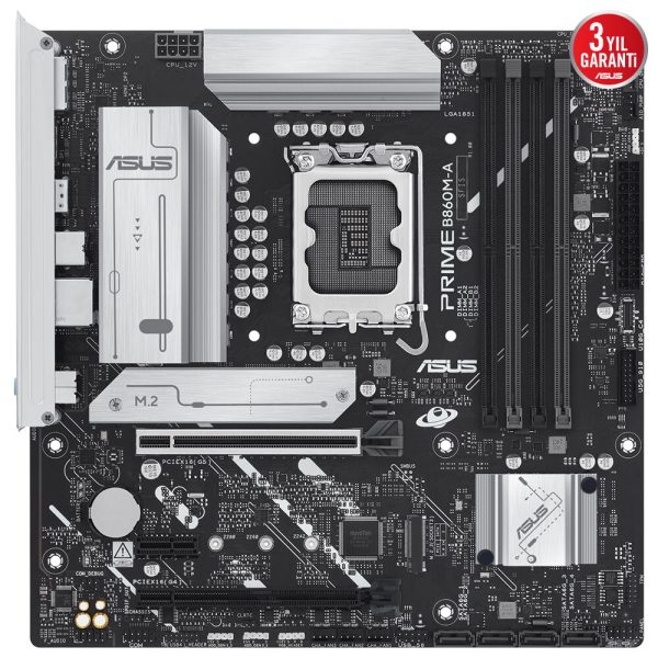 Asus Prime B860m A Csm 8666mhz Oc Ddr5 Soket Lga1851 M 2 Hdmi Dp Matx Anakart 2