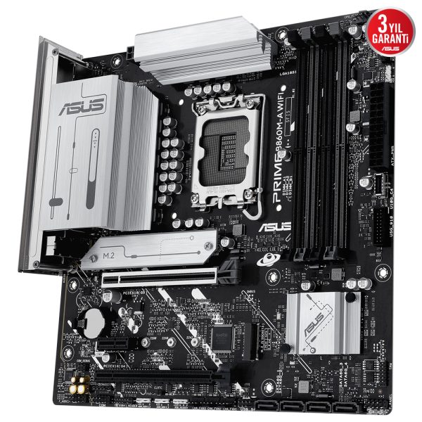 Asus Prime B860m A Wifi 8666mhz Oc Ddr5 Soket Lga1851 M 2 Hdmi Dp Matx Anakart 5