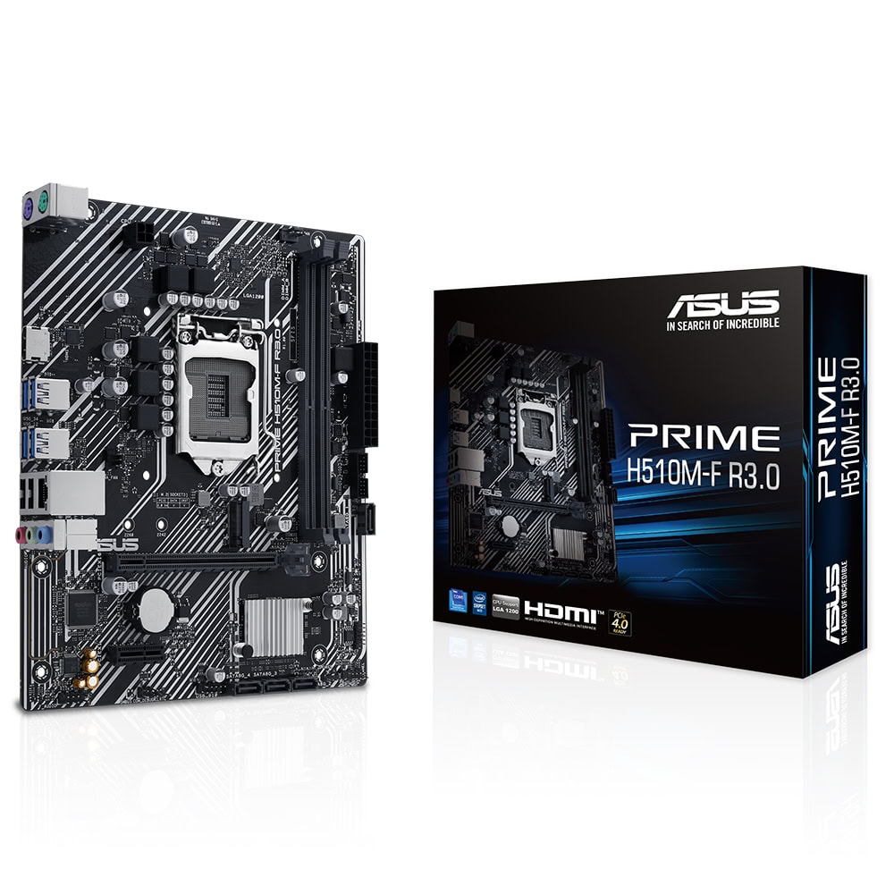 Asus Prime H510m F R3 0 3200mhz Oc Ddr4 Soket Lga1200 M 2 Hdmi Matx Anakart 1