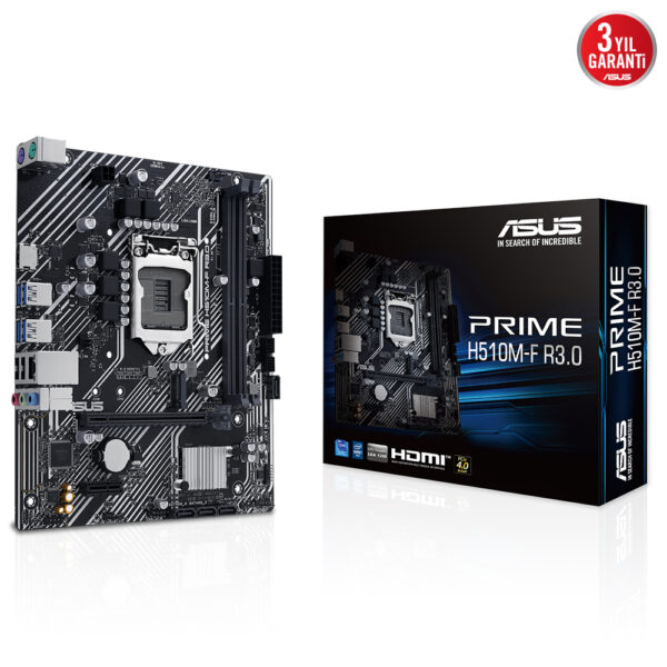 Asus Prime H510m F R3 0 3200mhz Oc Ddr4 Soket Lga1200 M 2 Hdmi Matx Anakart 2