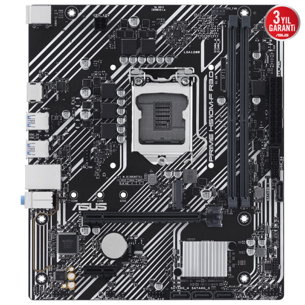 Asus Prime H510m F R3 0 3200mhz Oc Ddr4 Soket Lga1200 M 2 Hdmi Matx Anakart 3