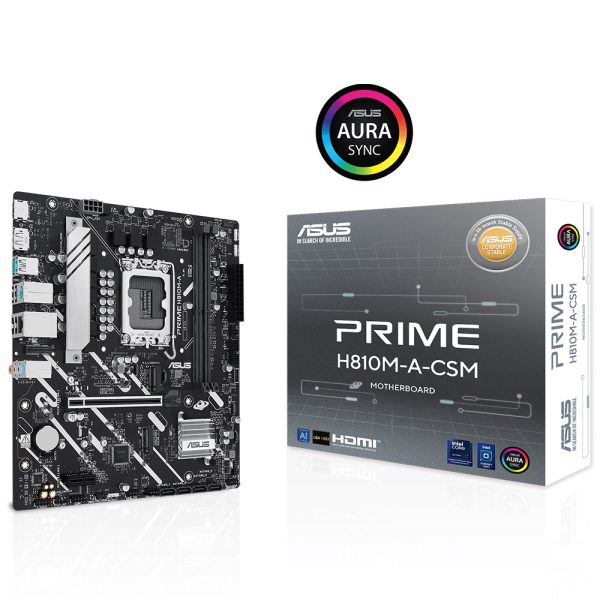 Asus Prime H810m A Csm 6400mhz Oc Ddr5 Soket Lga1851 M 2 Hdmi Dp Matx Anakart 1