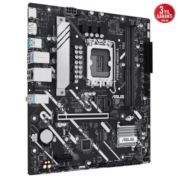 Asus Prime H810m A Csm 6400mhz Oc Ddr5 Soket Lga1851 M 2 Hdmi Dp Matx Anakart 3