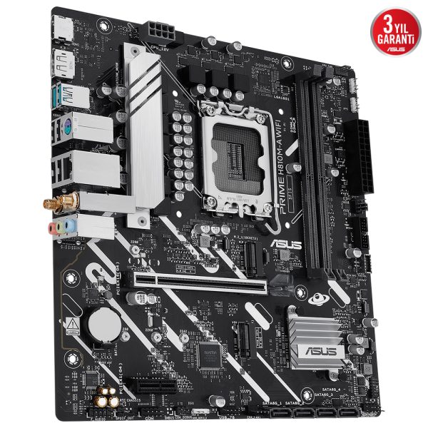 Asus Prime H810m A Wifi 6400mhz Ddr5 Soket Lga1851 M 2 Hdmi Dp Matx Anakart 4