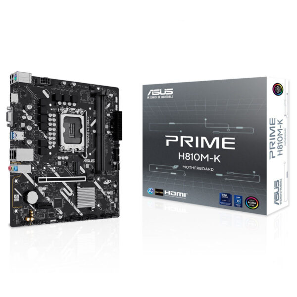 Asus Prime H810m K 6400mhz Ddr5 Soket Lga1851 M.2 Hdmi Vga Matx Anakart 1