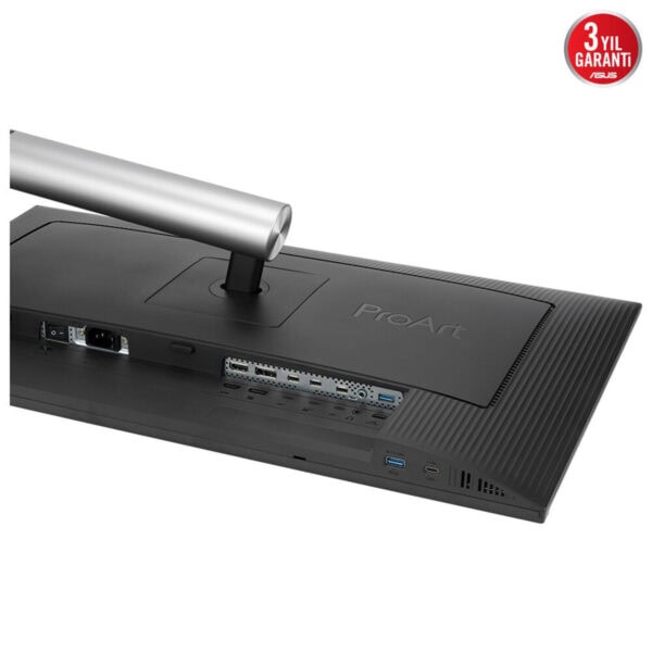 Yüksek çözünürlüklü oyun ve tasarım monitörü, ergonomik stand ve çeşitli bağlantı portları ile profesyonel kullanım için ideal. ProArt serisi, renk doğruluğu ve güvenilirlik sağlar.