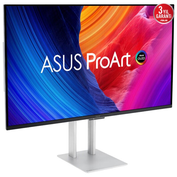 Asus Proart Oled Pa32ucdm 31 5 Inc 240hz 0 1ms 4k Uhd Adaptive Sync Qd Oled Pivot Monitor 6